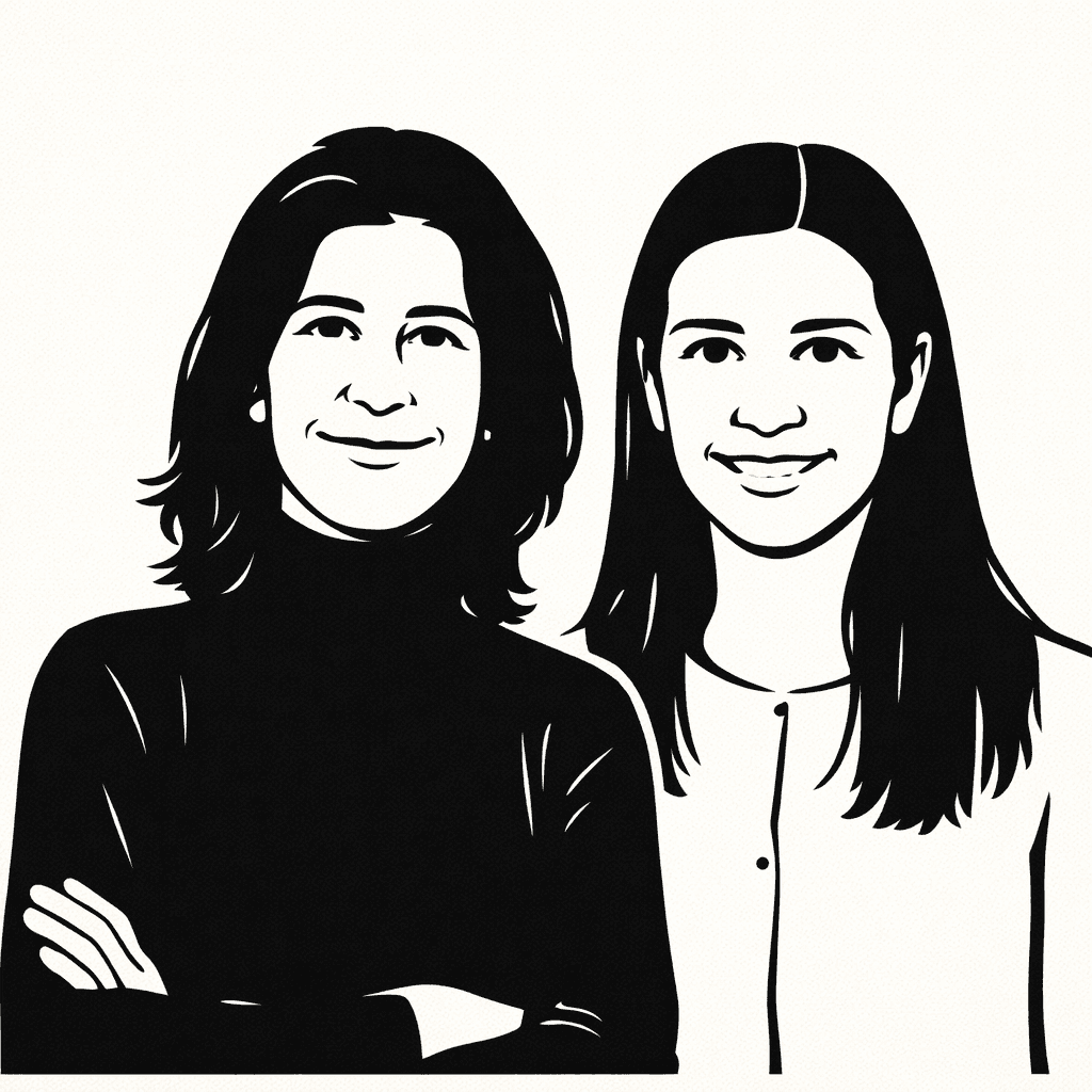 Foto de Ana Busquets y Carlota Olivares